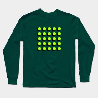 Tennis Ball Grid Long Sleeve T-Shirt